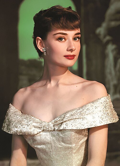 Portrait photo of Audrey Hepburn