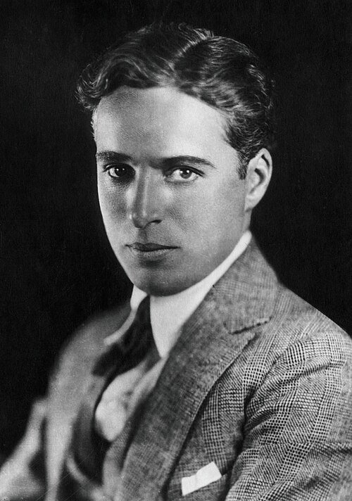 Portrait photo of Charlie Chaplin