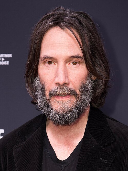 Portrait photo of Keanu Reeves