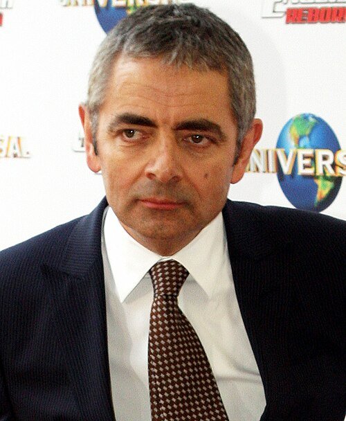 Portrait photo of Rowan Atkinson
